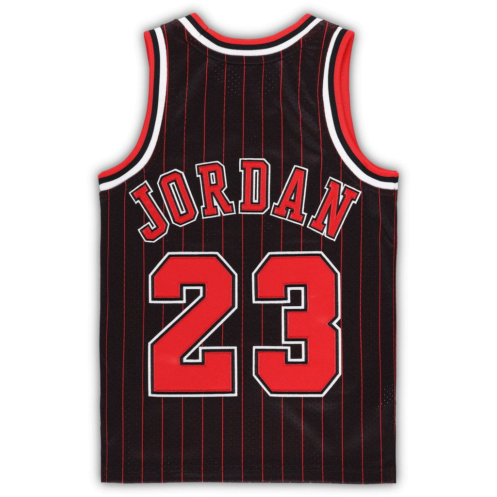 Chicago Bulls Michael Jordan Mitchell & Ness Preschool 1996/97 Hardwood Classics Authentic Jersey - Black