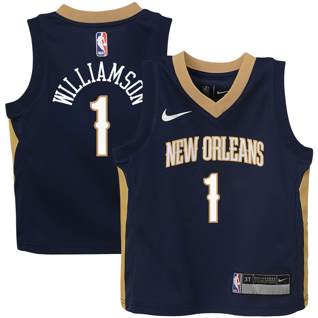 New Orleans Pelicans Zion Williamson Nike Toddler Replica Jersey - Icon Edition - Navy
