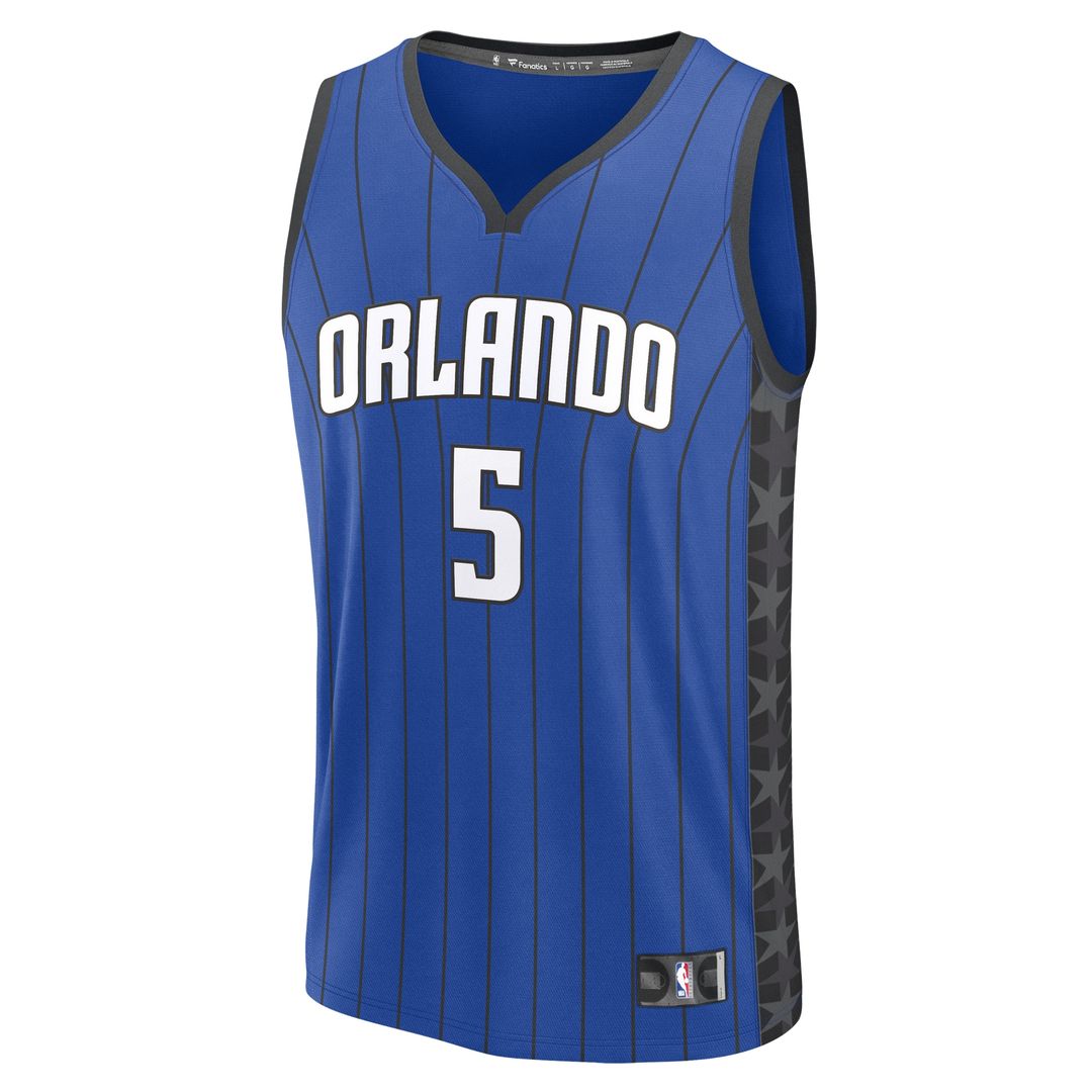 Orlando Magic Paolo Banchero Fanatics Youth Fast Break Replica Player Jersey - Statement Edition - Blue