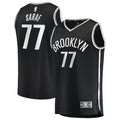 Brooklyn Nets Ben Saraf Fanatics Fast Break Replica Jersey - Black - Icon Edition