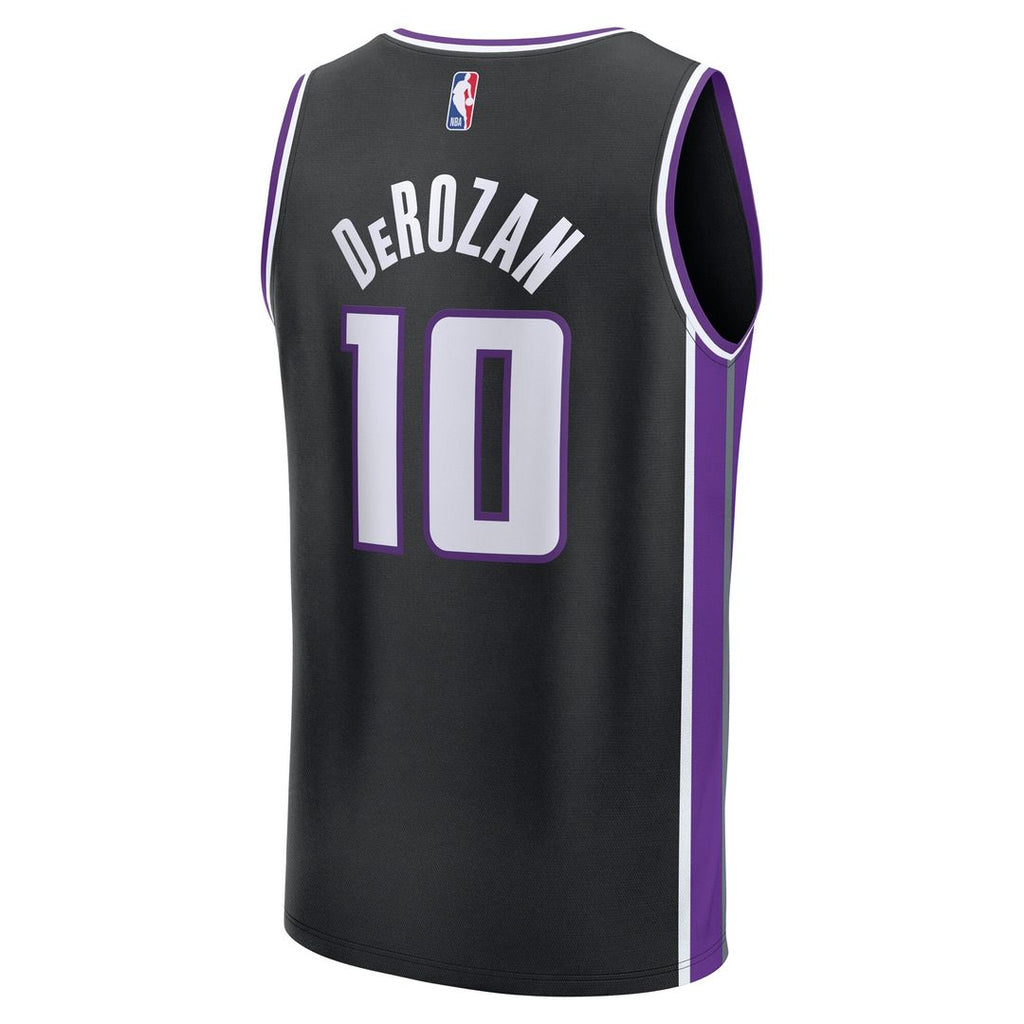 Sacramento Kings DeMar DeRozan Fanatics Youth Fast Break Replica Player Jersey - Icon Edition - Black
