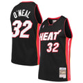 Miami Heat Shaquille O'Neal Mitchell & Ness Hardwood Classics Swingman Jersey - Black