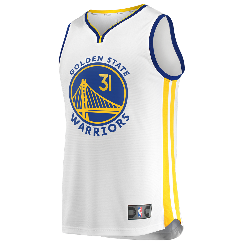 Golden State Warriors Seth Curry Fanatics Fast Break Replica Jersey - White - Association Edition